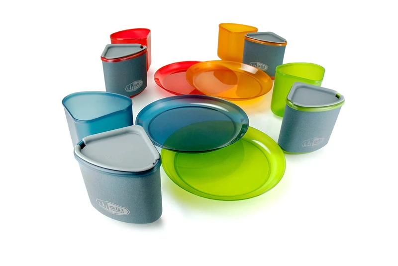 GSI Outdoors Infinity Compact Crockery Set for 4 People – 75420