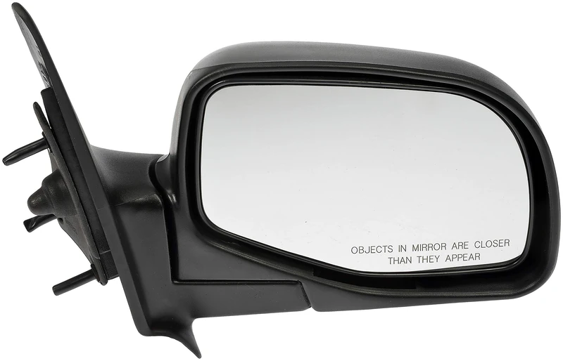 Dorman 955-007 Passenger Side Manual Door Mirror - Folding for Select Ford Models, Black