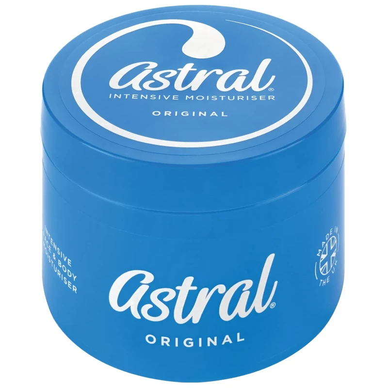 ASTRAl Face & Body Intensive Moisturiser Cream, with glycerin and petrolatum, 500ml