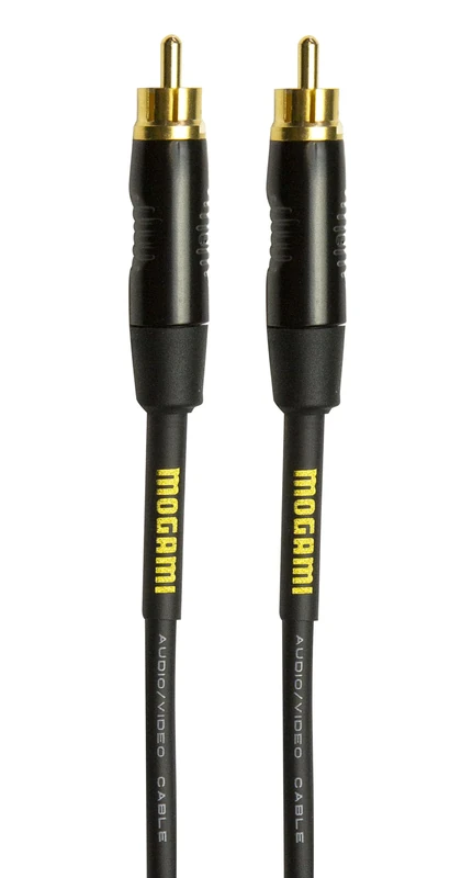 Mogami 6ft White RCA-RCA S/PDIF Digital Cable for Audio, S/PDIF, and Video Signals - Image 1
