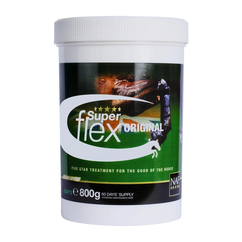 NAF Five Star Superflex 800g – Advanced Joint Support for Horses – With Glucosamine, MSM, Chondroitin & Hyaluronic Acid – Promotes Flexibility, Mobility & Cartilage Health - Image 1