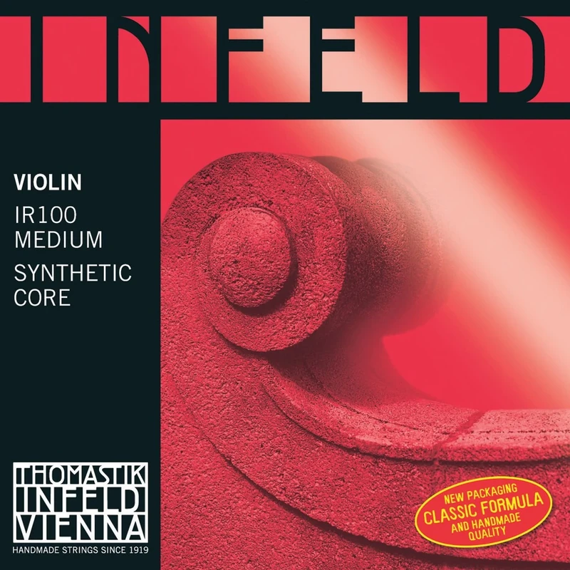 Thomastik IR100 Strings for Violin Infeld hybrid core set red 4/4 medium