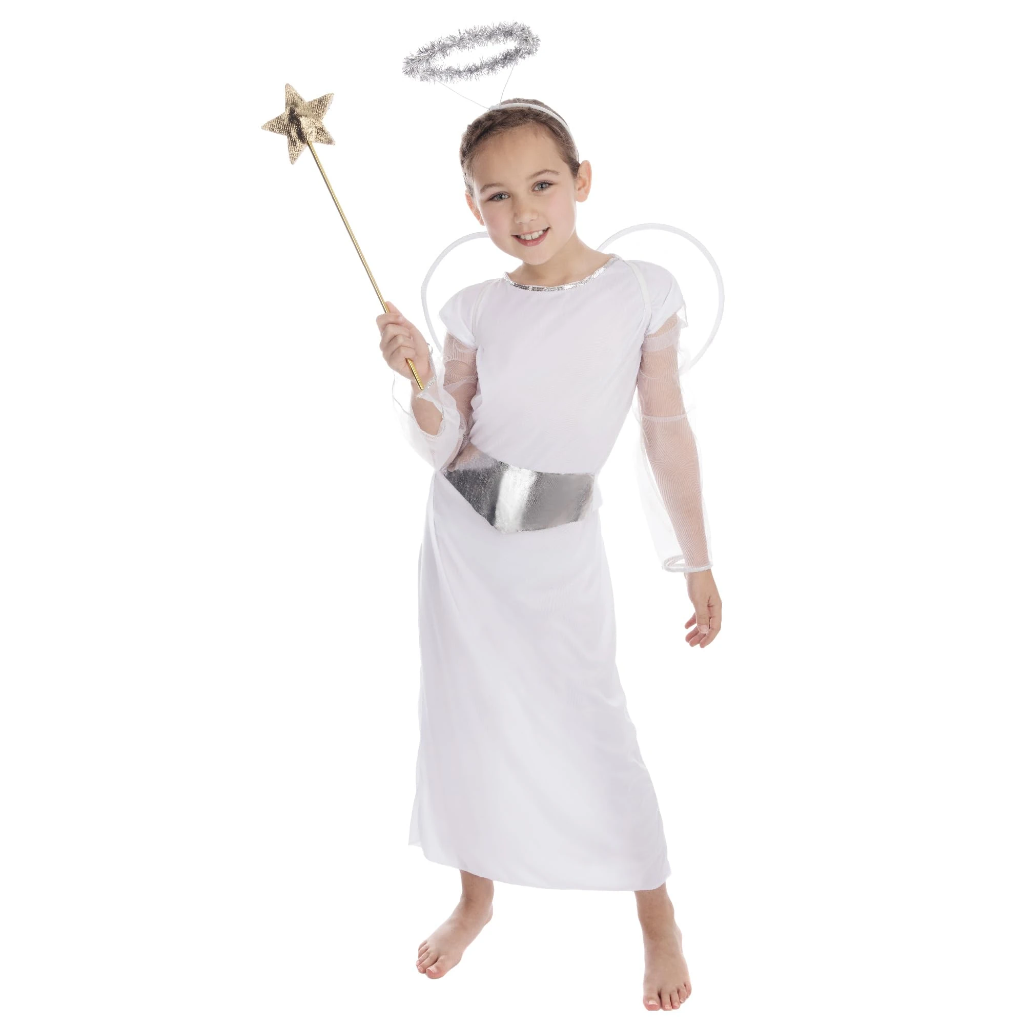 Angel - Kids Costume size Small (3-4 years) (110-122cm)
