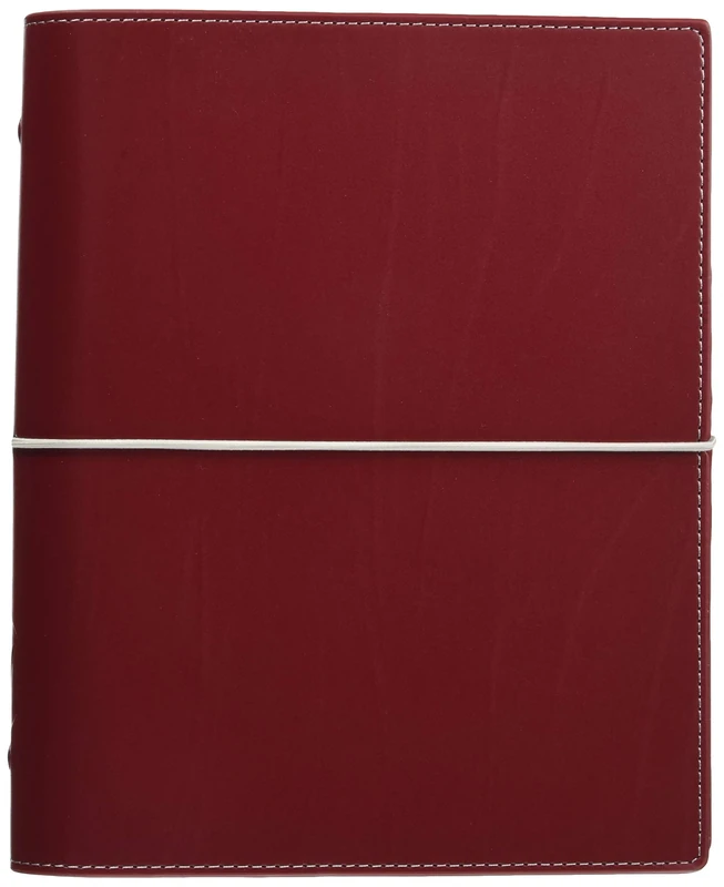 Filofax A5 Domino Red Organiser