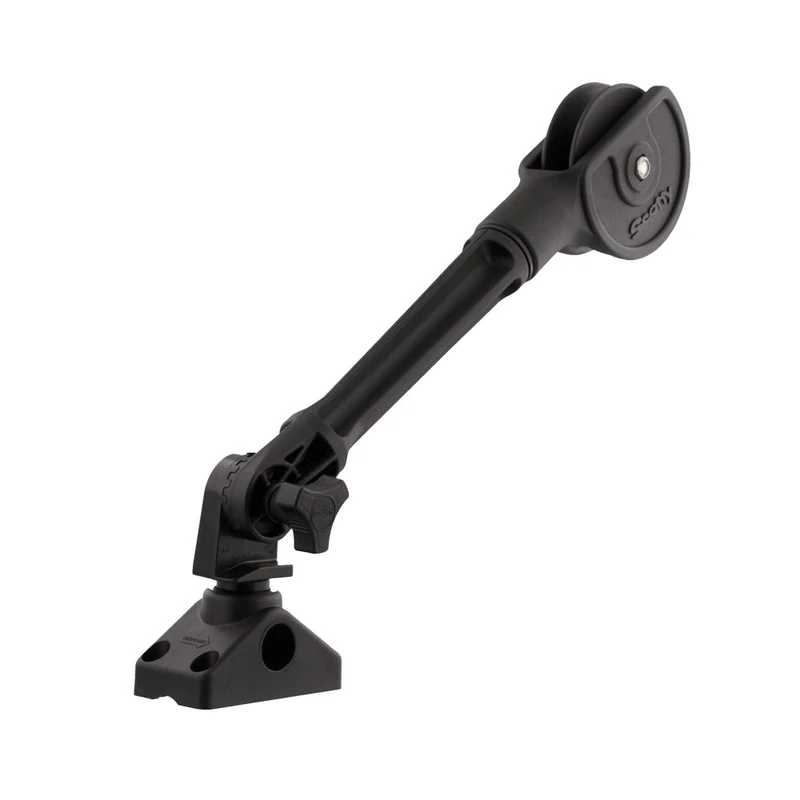 Scotty Trap Ease Trap Roller with 241 Side Deck Mount, Black