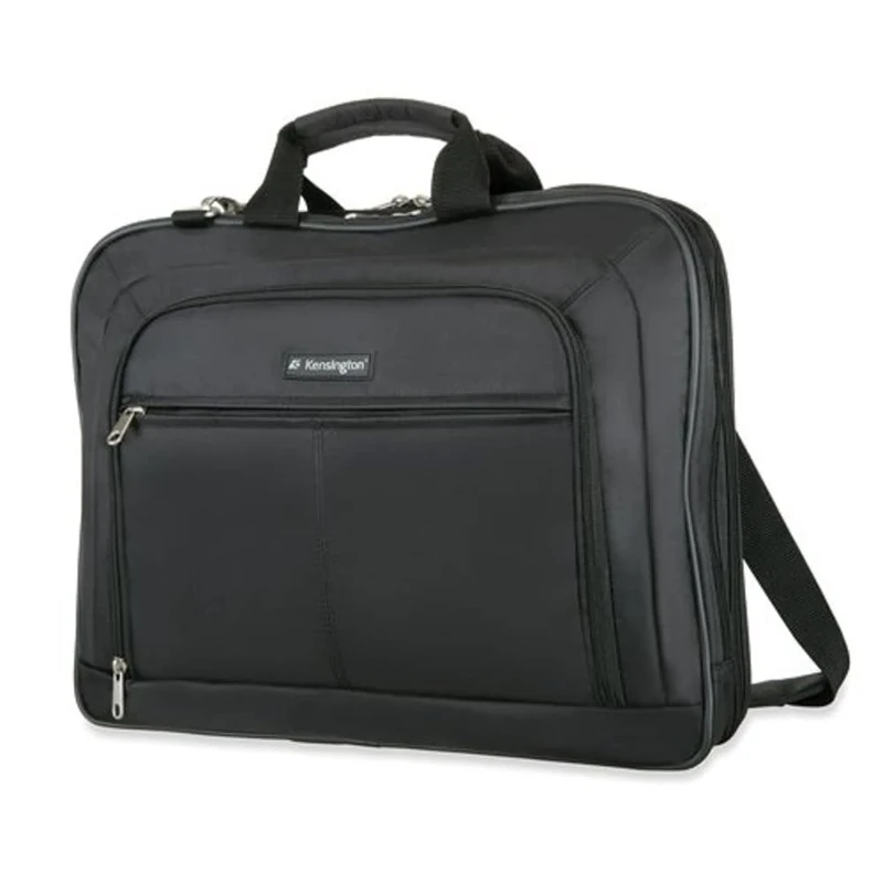 Kensington Laptop Case - Simply Portable Classic Case for 17" laptop - MacBook Pro, MacBook Air, HP laptop, tablets - Laptop case for men & women with carry handle & shoulder strap (K62568US) - Image 1