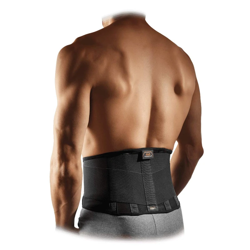 McDavid Men's Lightweight Back Support - Black, X-Large