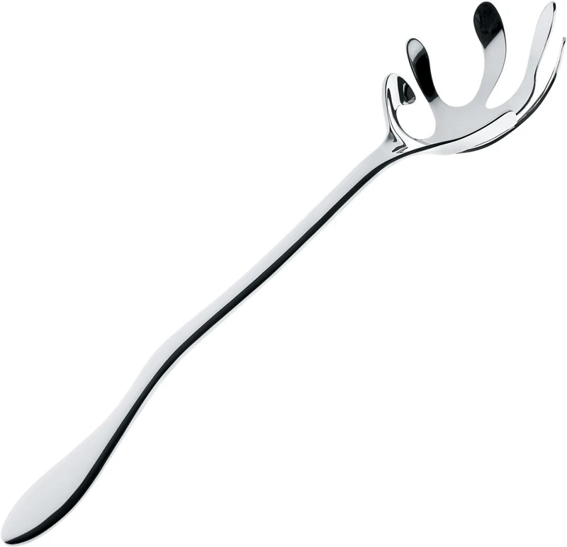 Alessi ESI17 Mediterraneo Spaghetti Serving Spoon, 31cm