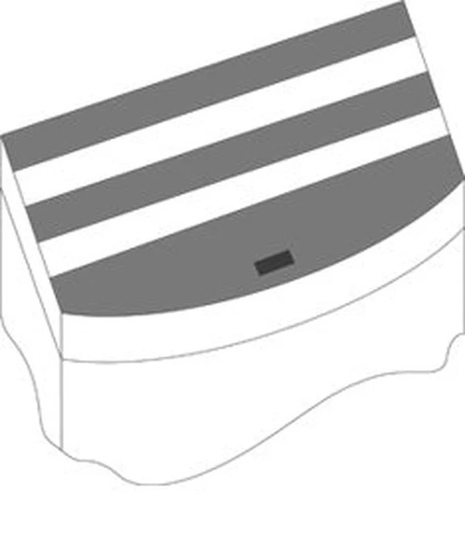 JUWEL Aquarium - Flap Set IV (3 Pieces) - Suitable for Vision 450