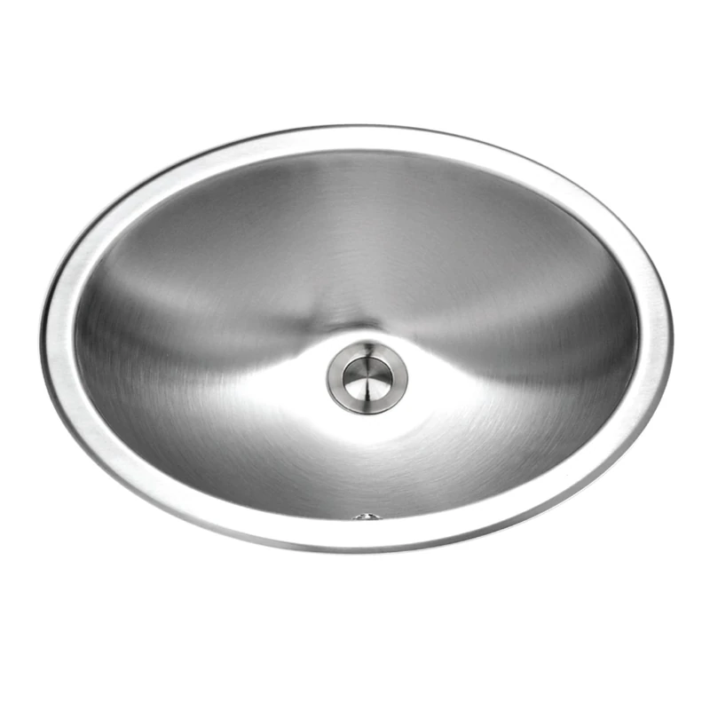 Houzer CHO-1800-1 Opus Series Undermount Stainless Steel Oval Bowl Lavatory Sink with Overflow by HOUZER