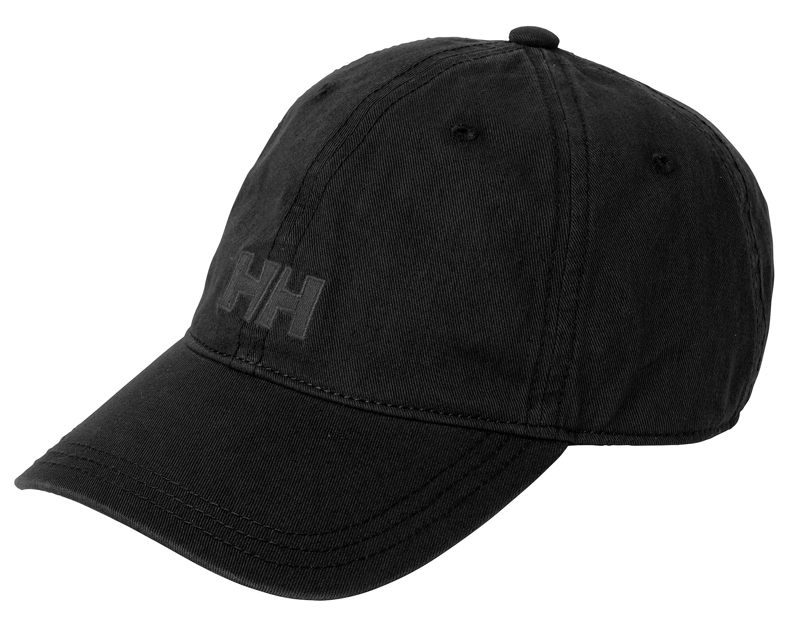 Helly Hansen Unisex Logo Cap, Black, STD