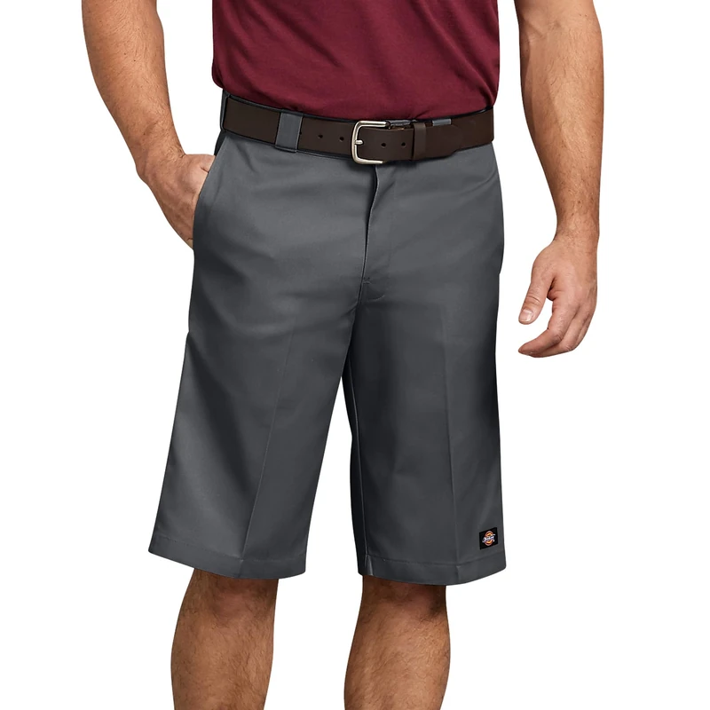 Dickies Men's 13-Inch Relaxed-Fit Work Short - Grey - 33