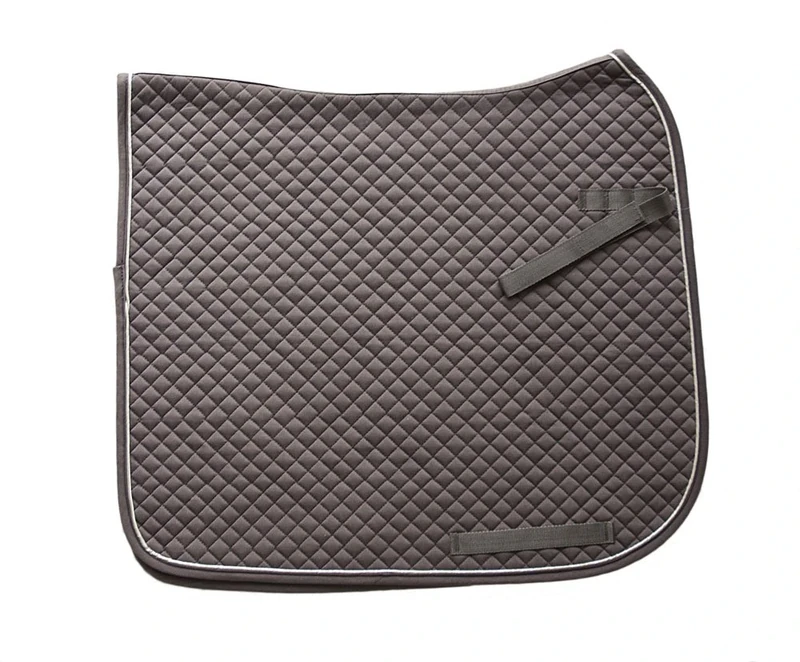 HKM Saddle pad-73819671.0646 Anthrazit/Silber Vollblut