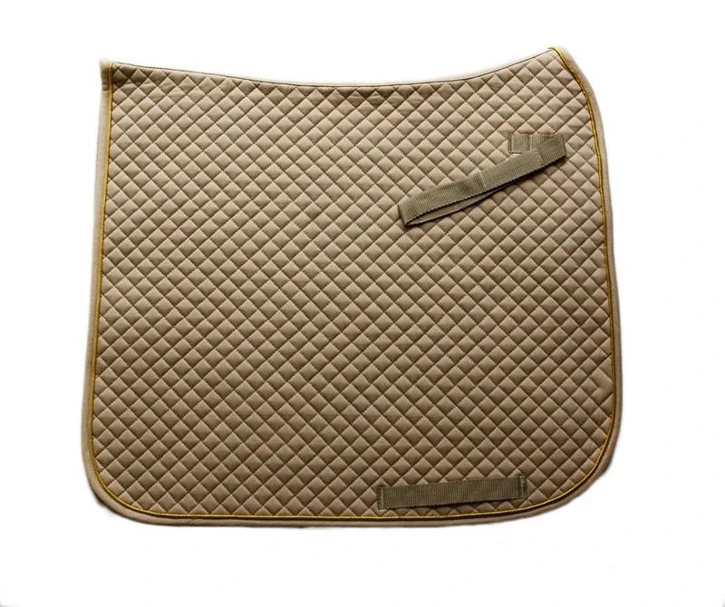 HKM Saddle pad-73812372.0646 Natur/Gold Vollblut