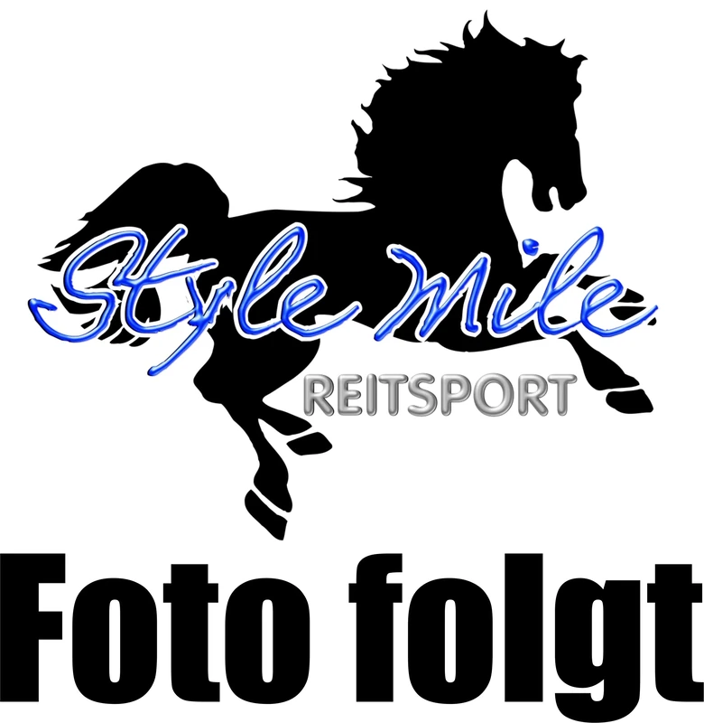 HKM Saddle pad-73816330.0619 Mittelblau/Rot Pony