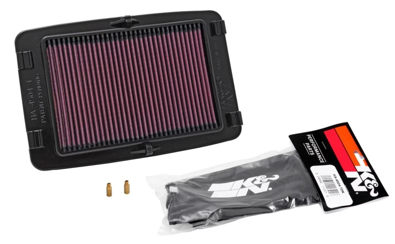 K and N HA-4506-T Motorcycle Powerlid Air Box Cover - Image 1