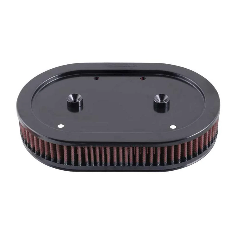 K&N Replacement air filter compatible with H/D Sportster Screamin' Eagle element 1988-2012 (HD-0900)