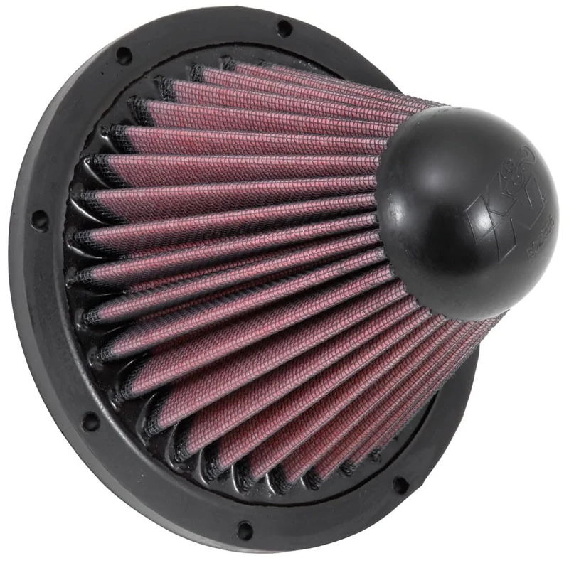 K&N Round Air Filter: High Performance, Premium, Washable, Replacement Engine Filter: Filter Height: 5.25 In, Shape: Tapered Conical, RC-5052