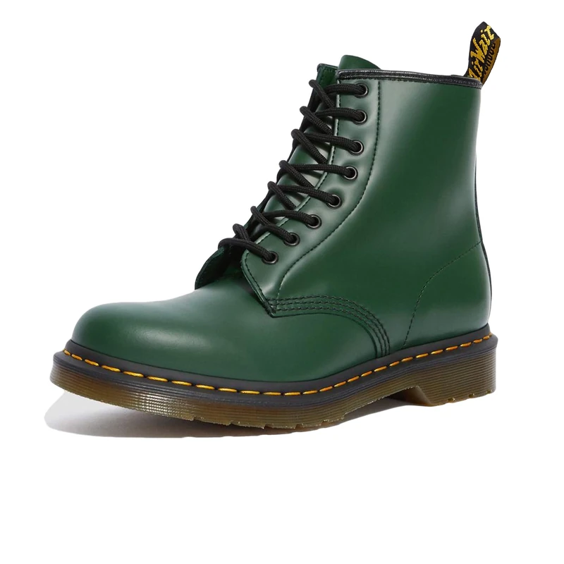 Dr. Martens Men's 1460 Original Military and Tactical Boot, Green, 6.5 UK