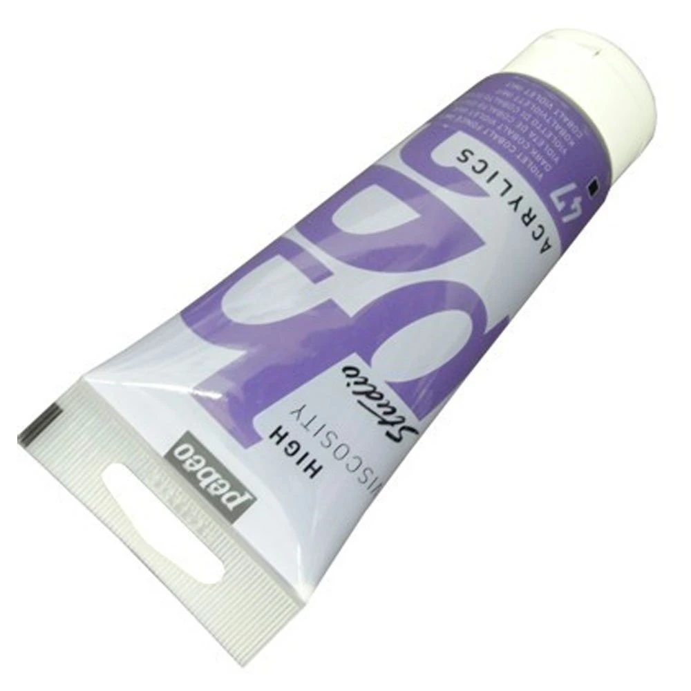 PEBEO Acrylic transparent paint - Dark purple - 100 ml