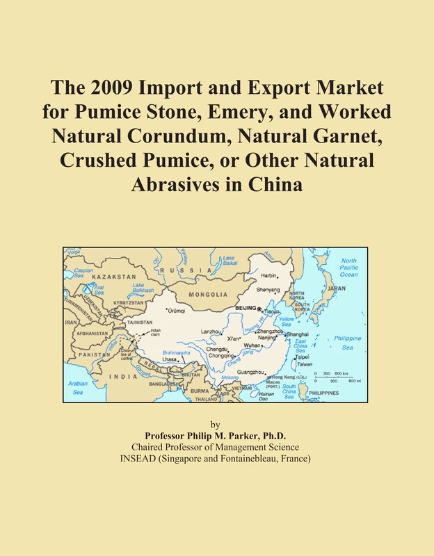 The 2009 Import and Export Market for Pumice Stone, Emery, and Worked Natural Corundum, Natural Garnet, Crushed Pumice, or Other Natural Abrasives in China