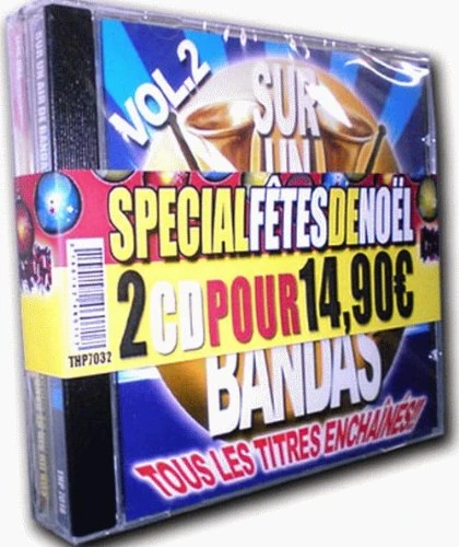 Coffret 2 Compilations Bandas Sur un air de bandas vol 1 & vol 2 - Image 1