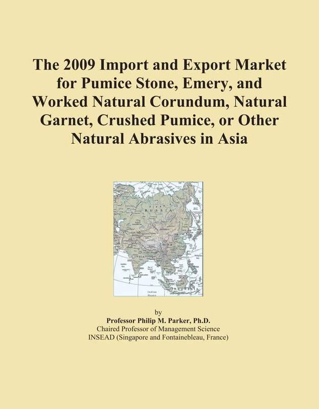 The 2009 Import and Export Market for Pumice Stone, Emery, and Worked Natural Corundum, Natural Garnet, Crushed Pumice, or Other Natural Abrasives in Asia
