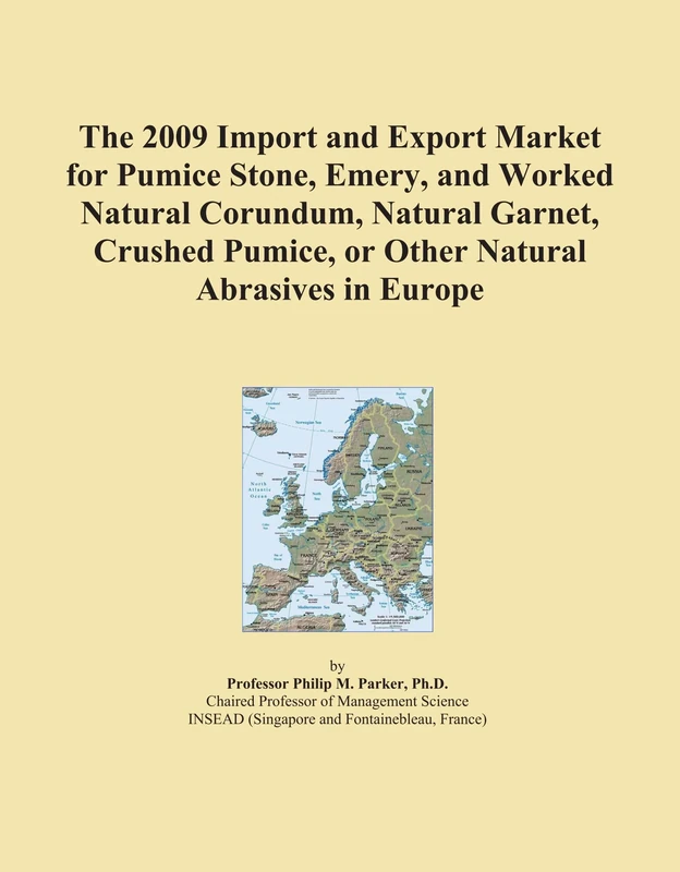 The 2009 Import and Export Market for Pumice Stone, Emery, and Worked Natural Corundum, Natural Garnet, Crushed Pumice, or Other Natural Abrasives in Europe