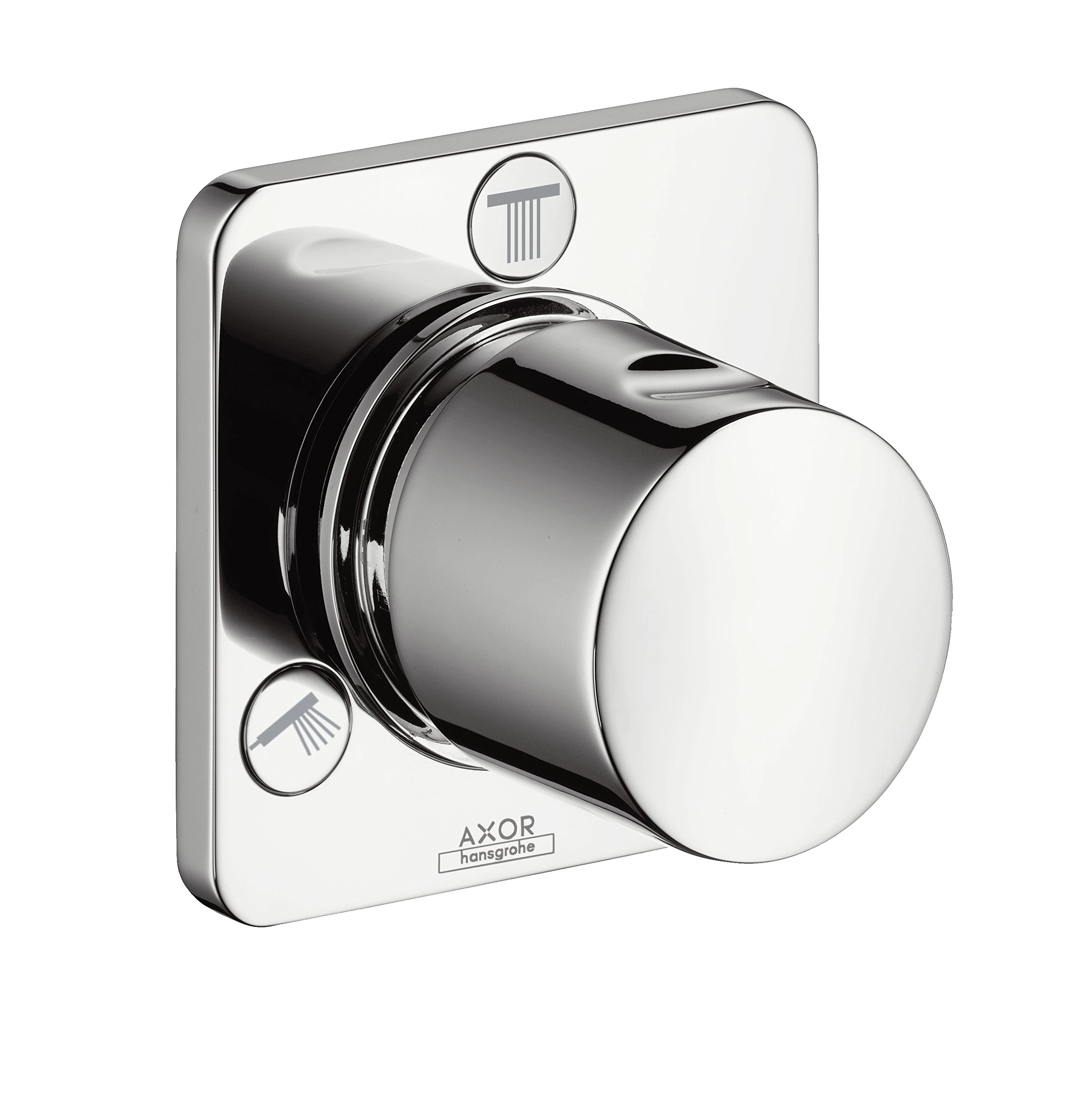 Axor 34920000 hansgrohe Citterio M Trio/Quattro Shut-Off and Diverter Valve Flush-Mounted Colour: Chrome Bathroom Fittings > for Bath/Shower