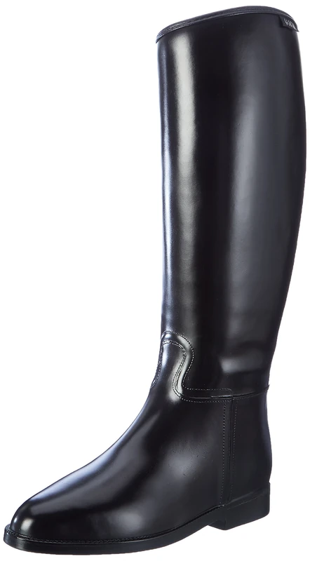 HKM 4503 Women’s Riding Boots, Standard Boots, spur Support, Zip, EU 41 / UK 7 Black