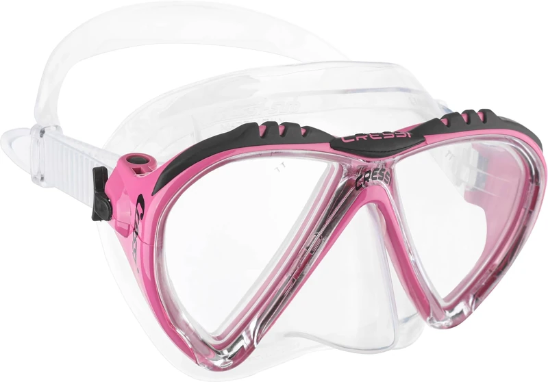Cressi Adult Lince Snorkelling Mask - Pink