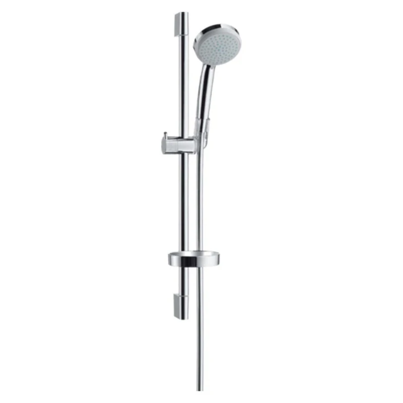 Croma 100 handheld shower, Unica'C shower rail., chrome, 0,65m Set