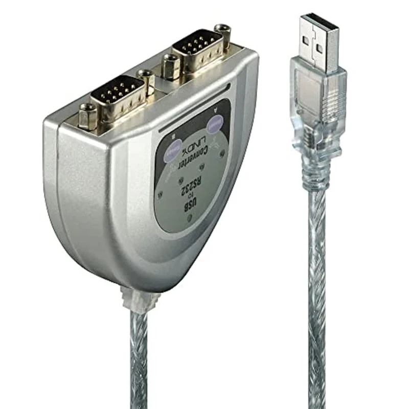 LINDY USB to Serial Adapter - 2 Port (RS232)