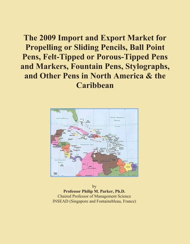 The 2009 Import and Export Market for Propelling or Sliding Pencils, Ball Point Pens, Felt-Tipped or Porous-Tipped Pens and Markers, Fountain Pens, ... Other Pens in North America & the Caribbean