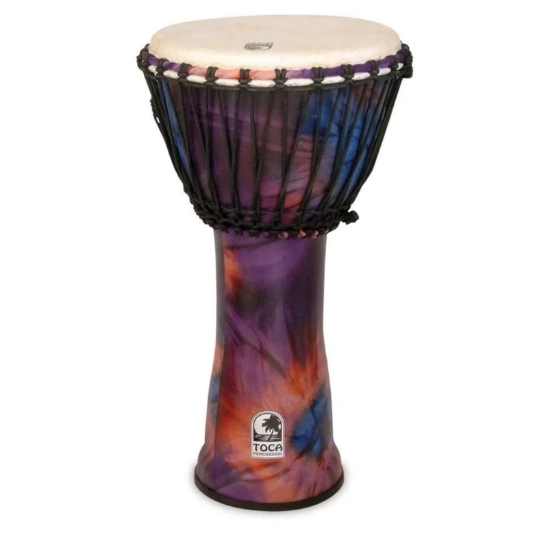 TOCA Djembe Freestyle 10'' Woodstock Purple SFDJ-10WP
