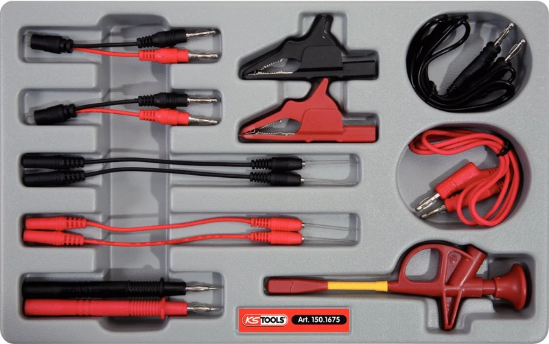 KS Tools Test Probe Adaptor Set (13 Pieces)