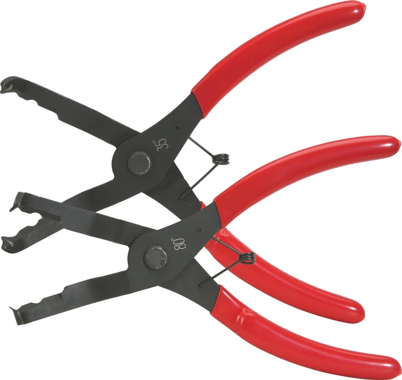 KS Tools Type 1 and 2 Trim Clip Plier Set (2 Pieces)