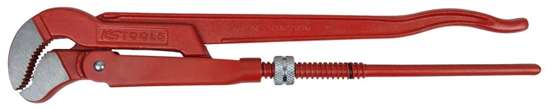 KS Tools 113.2000 Swed. Pattern Pipe Wrench 45 Degree Angled 2-inch