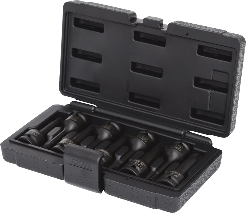 KS Tools 911.0944 Impact Socket Set XZN (9 Pieces) M4 M16
