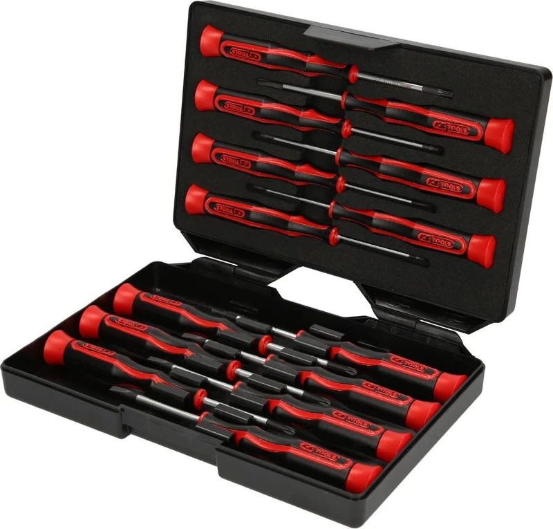 KS Tools 500.717 Precision Screwdriver Set (14 Pieces)