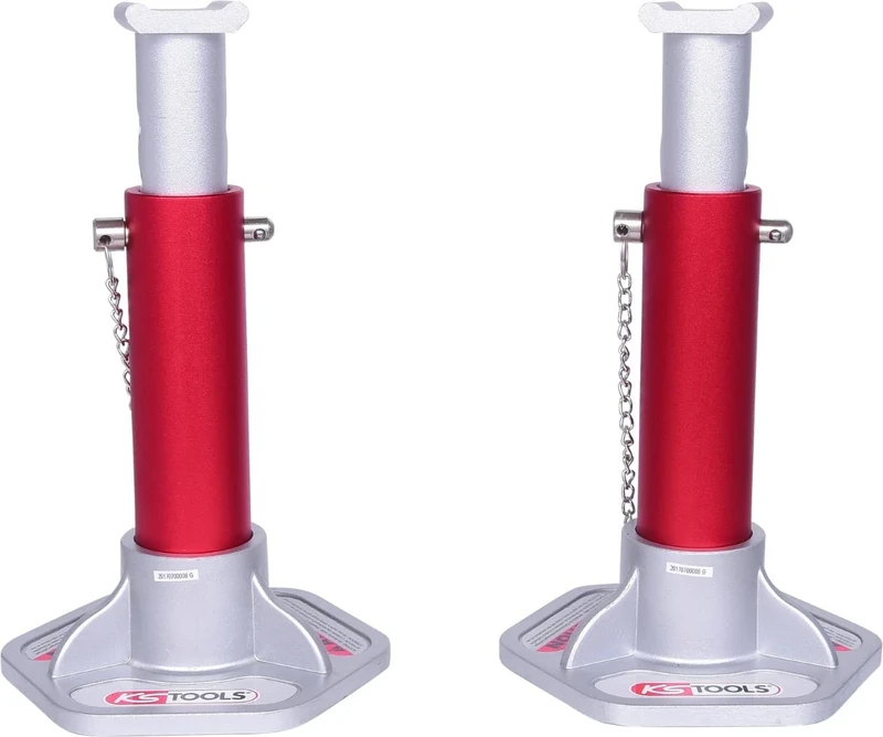 KS Tools Aluminium Axle Stand Set (2 Pieces)