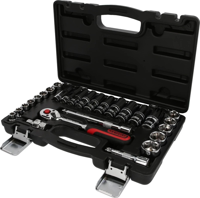 KS Tools 918.0627 3/8-inch Chrome+ Socket Set (27 Pieces)