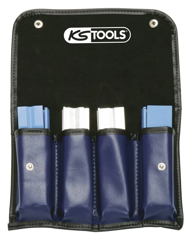 KS TOOLS 914.0070 Set of Magnetic Jaws for Vices