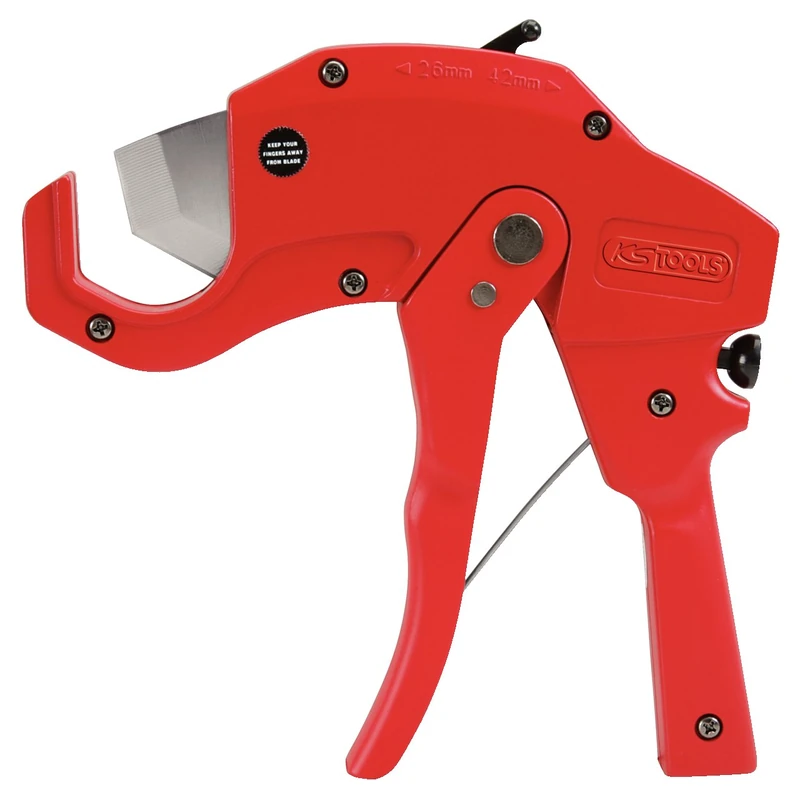 KS Tools 222.3100 Plastic Pipe Parting Gun Diameter 6-42 mm 210 mm
