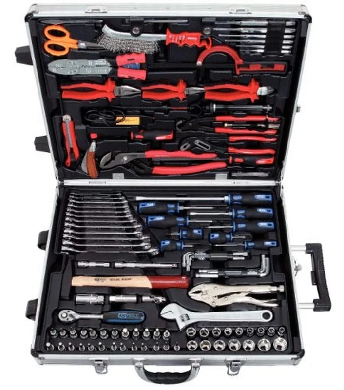 KS Tools 918.0772 3/8-inch Chrome Plus Uni Tool Kit (172 Pieces)