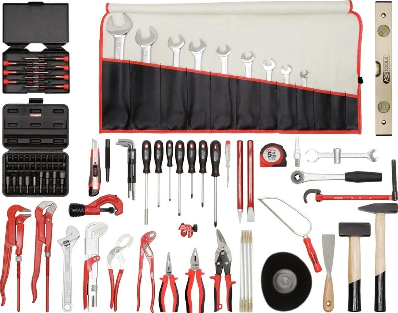 KS Tools 116.0190 Premium Plumbers Kit (120 Pieces)