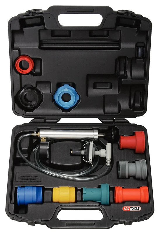 KS Tools Cooling System Pressure Test Set (12 Pieces)