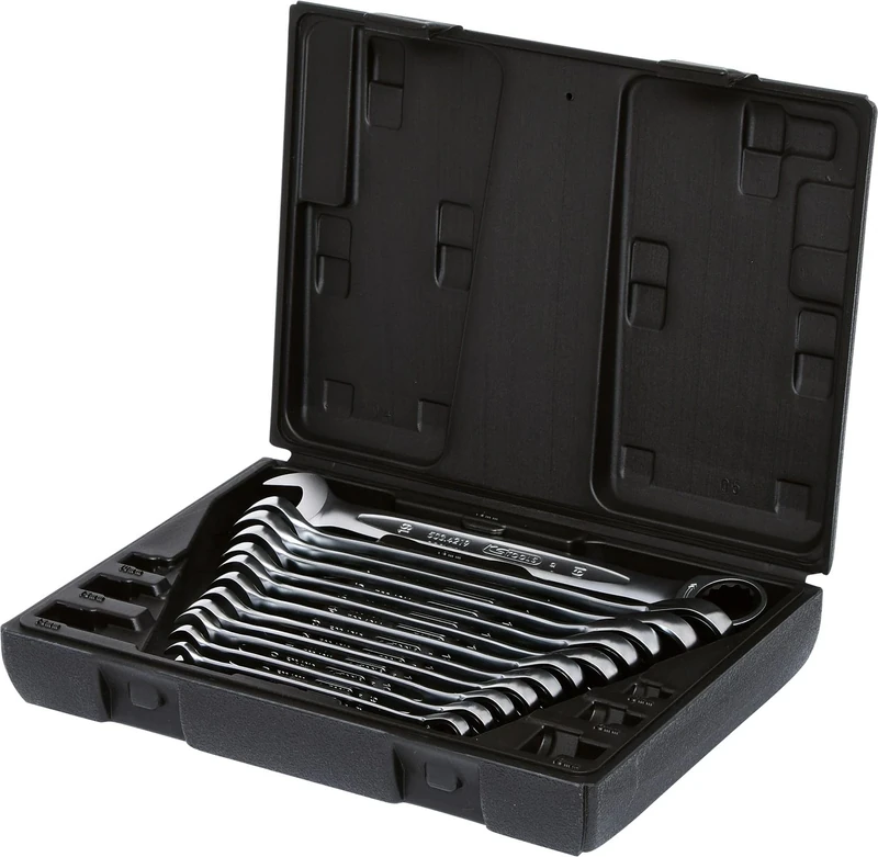 KS Tools 503.4265 Gear+ Comb Ratchet Spanner Set (12 Pieces)