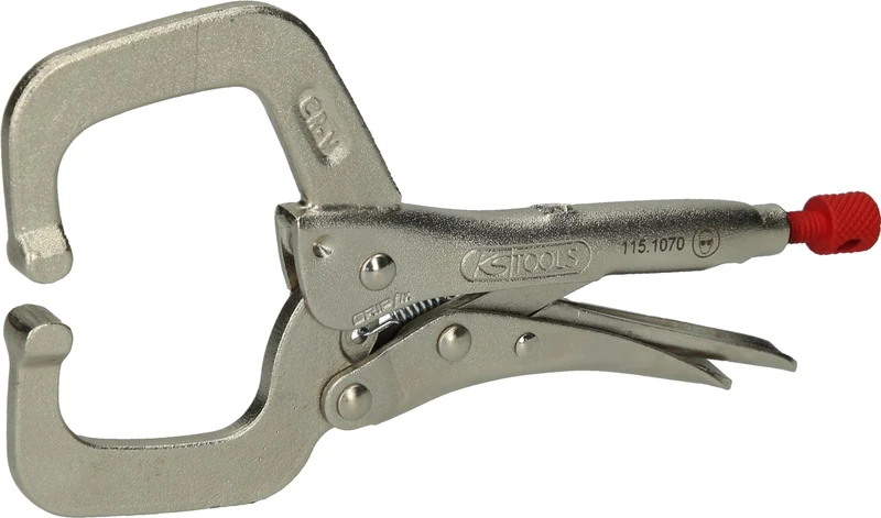 KS-Tools 115.1070-E SchweiÃŸ-Klammer-Gripzange,170m