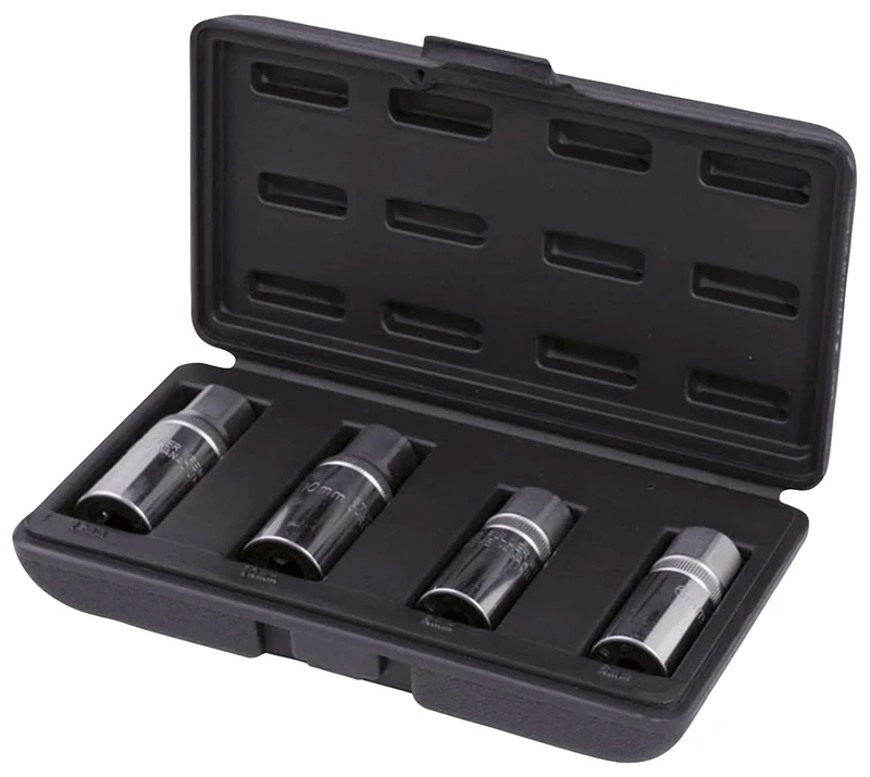 KS Tools 152.1100 M6-M12 1/2-inch Stud Extractor Set (4 Pieces)